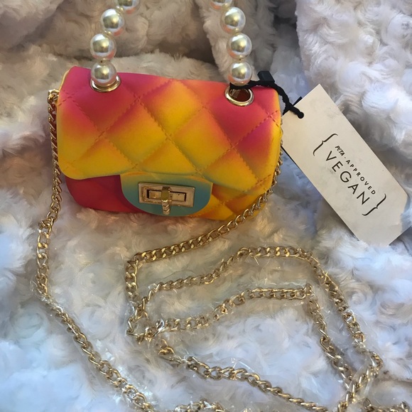 None Handbags - Mini jelly bag multi color